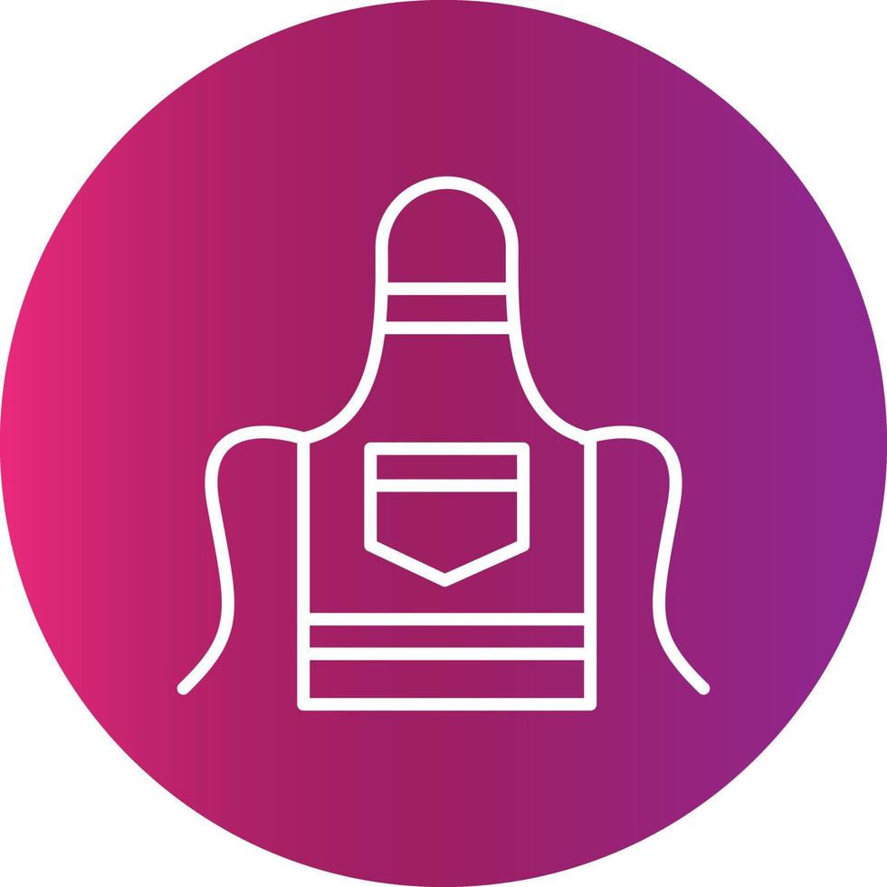 Apron Creative Icon Design vector