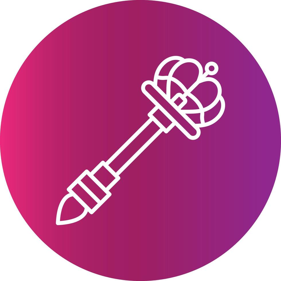 Scepter Creative Icon Design vector