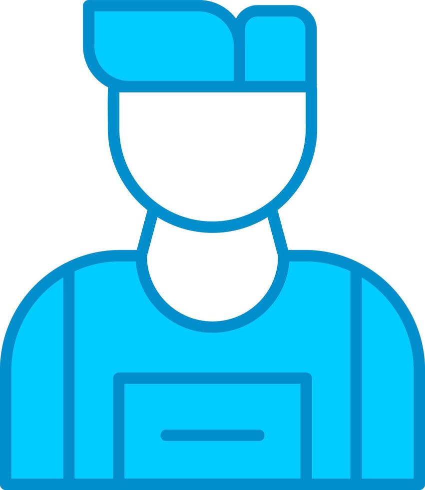 Worker Creative Icon Design vector