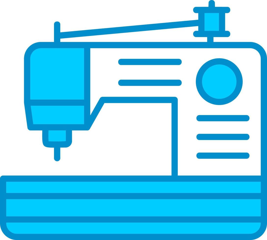 Sewing Machine Creative Icon Design vector