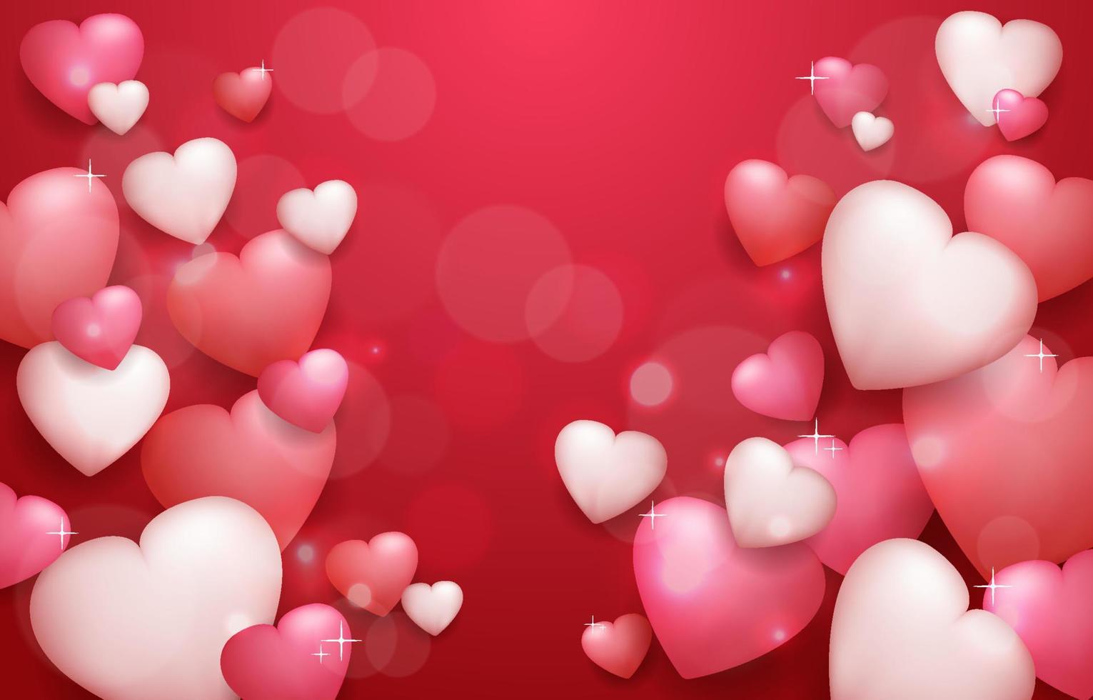 Valentine Events Background vector