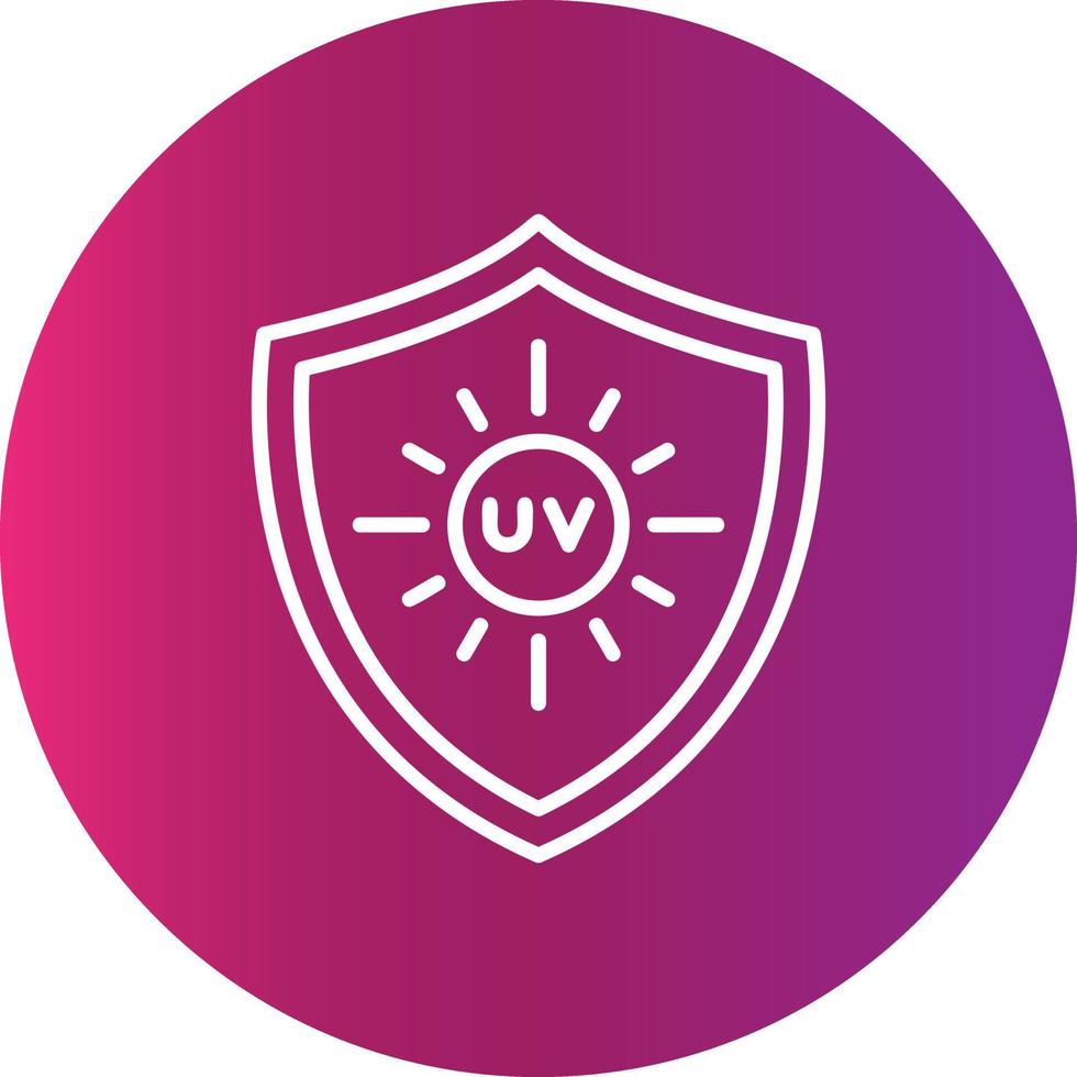 Uv Creative Icon Design vector