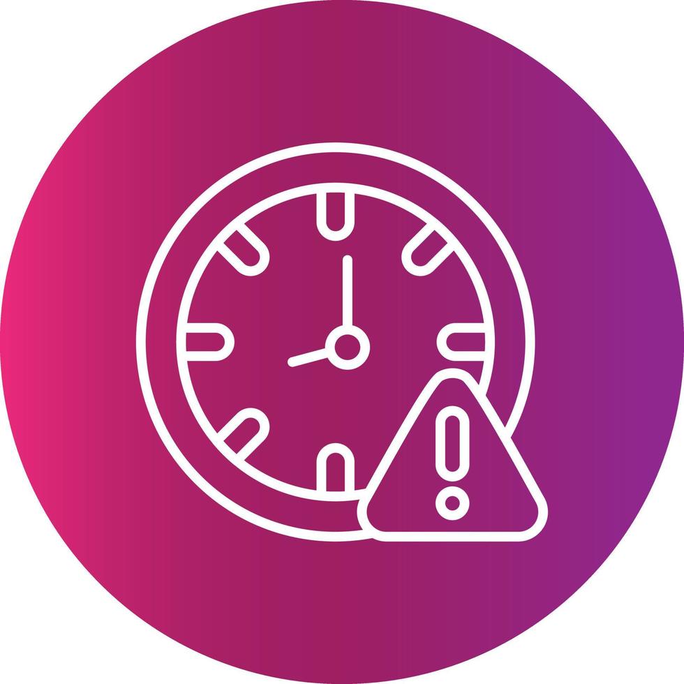 Expired Creative Icon Design vector
