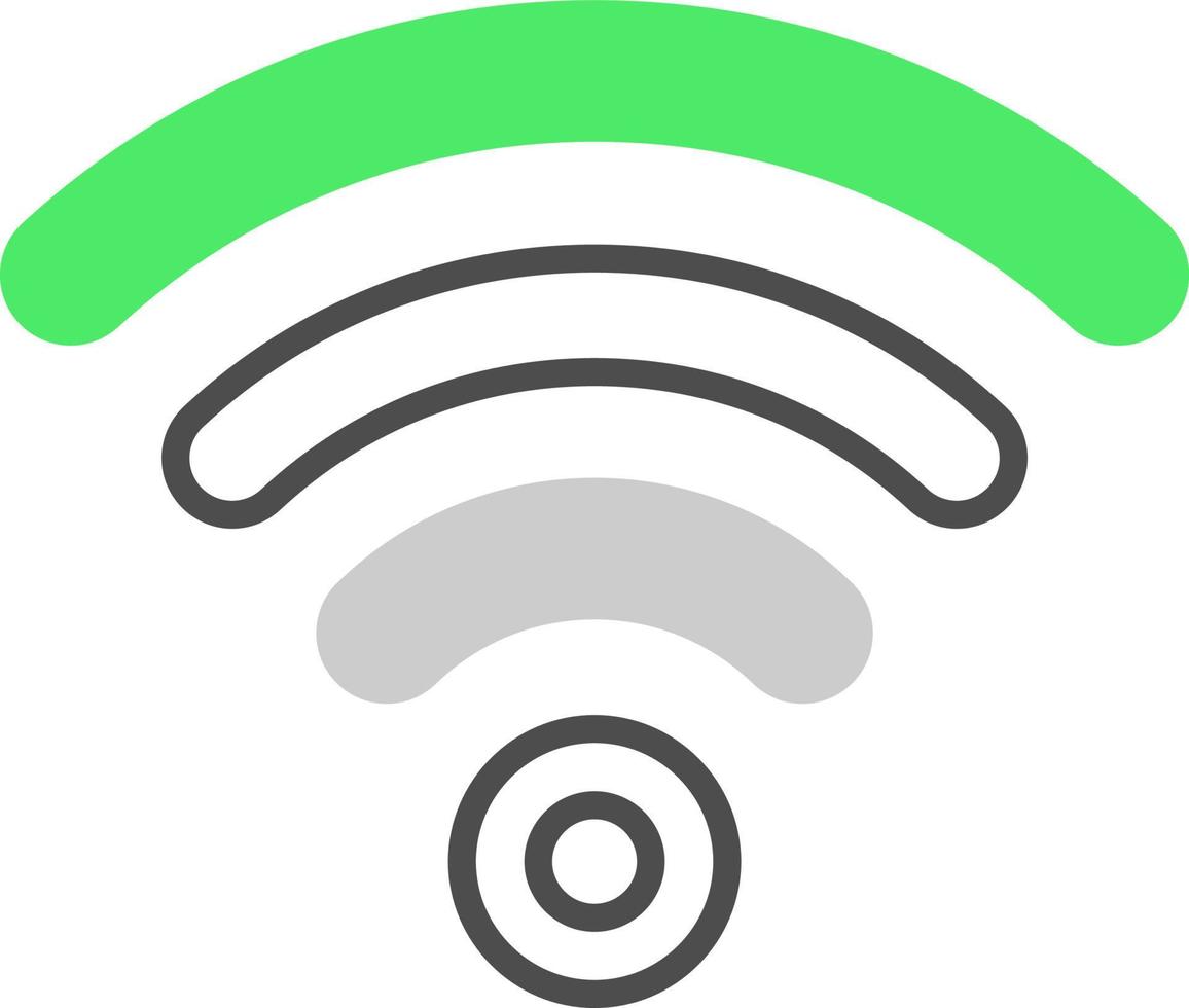 Wifi Creative Icon Design vector