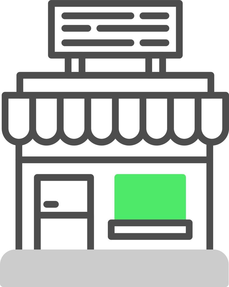 Store Creative Icon Design vector