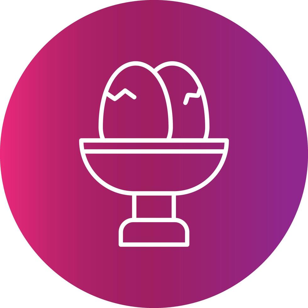 Eggs Creative Icon Design vector