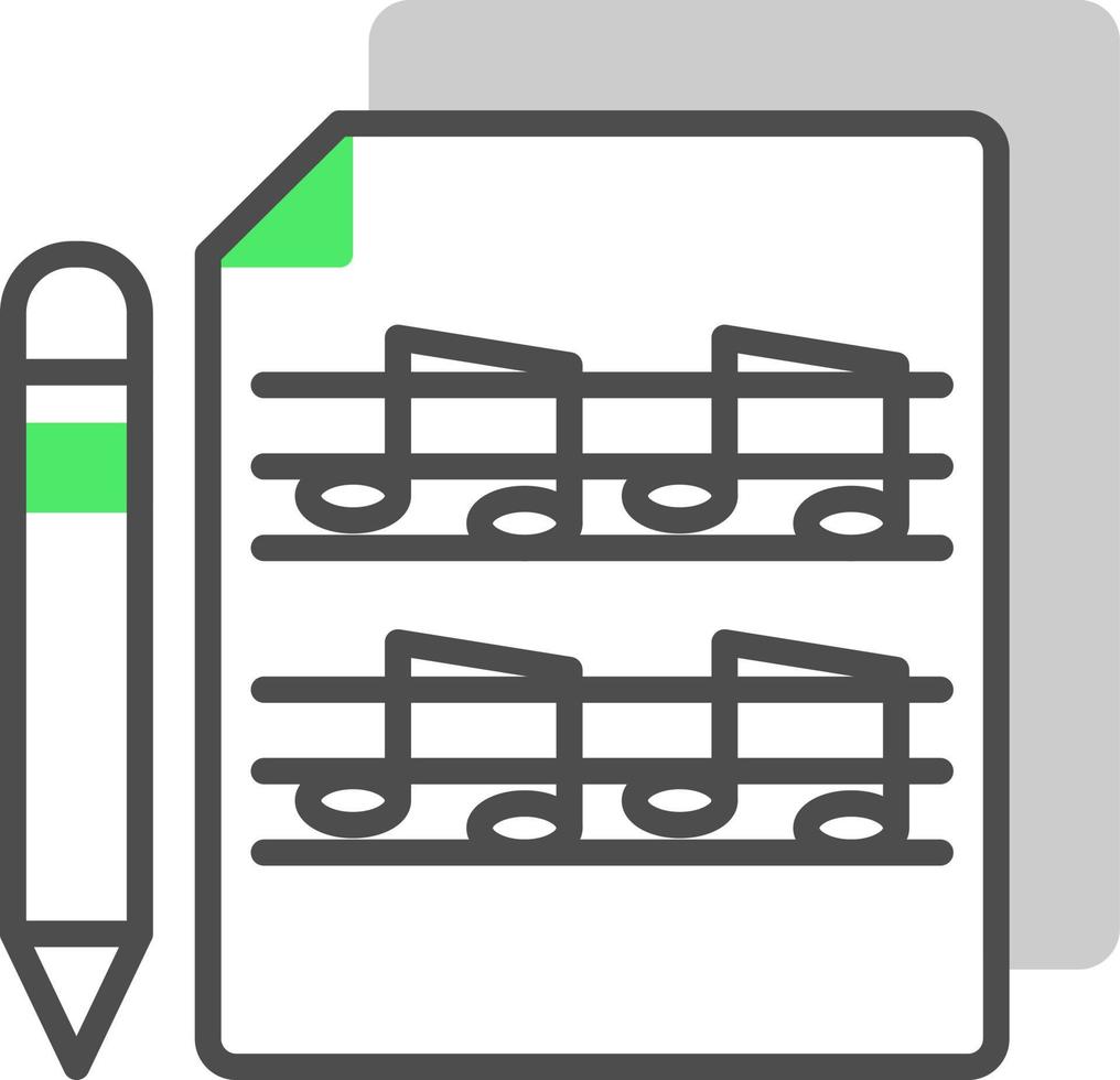 music-score-creative-icon-design-15433114-vector-art-at-vecteezy