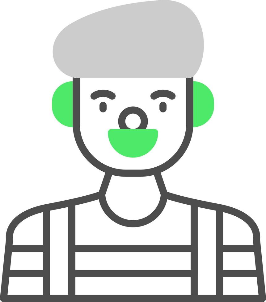 Mime Creative Icon Design vector