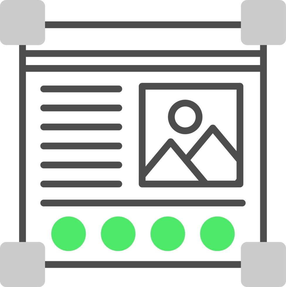 Layout Creative Icon Design vector