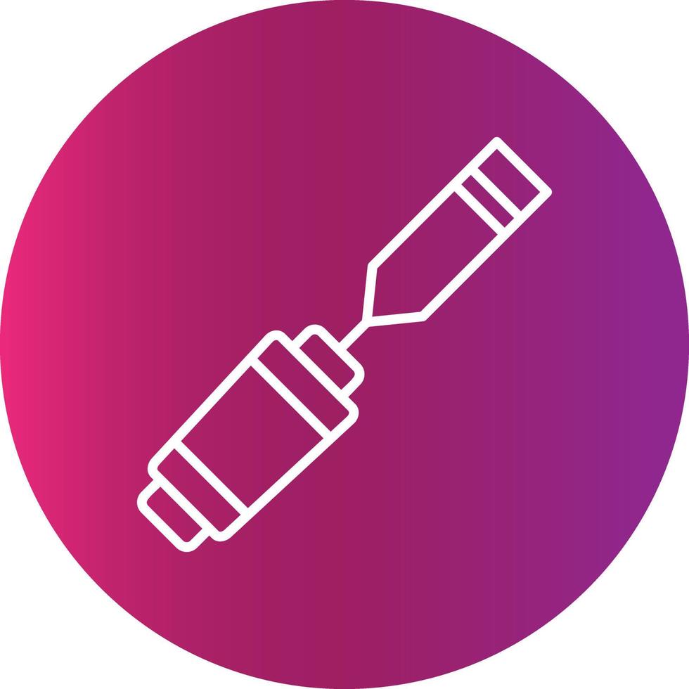 Chisel Creative Icon Design vector