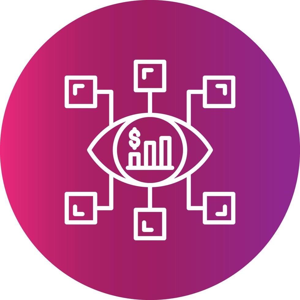 Vision Creative Icon Design vector