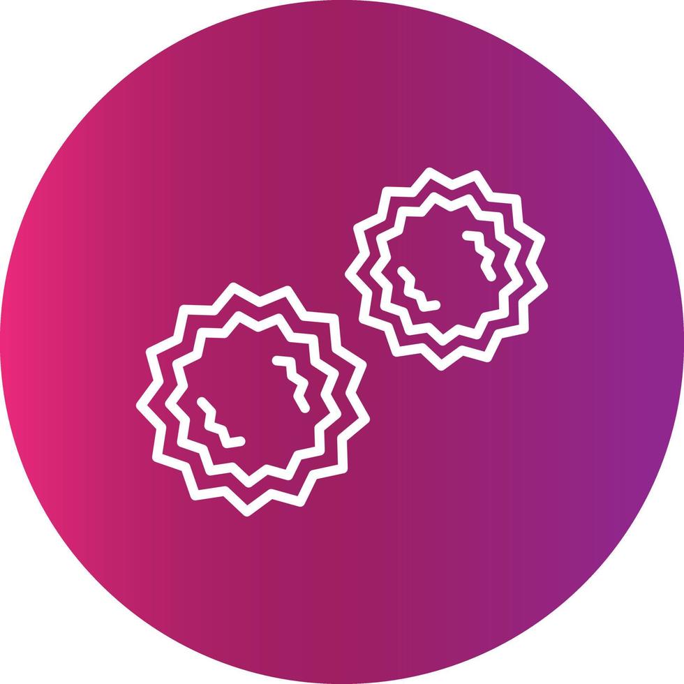 diseño de icono creativo pom pom vector