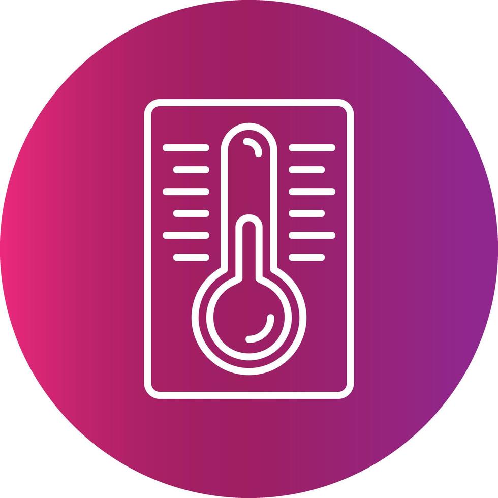 Thermometer Creative Icon Design vector