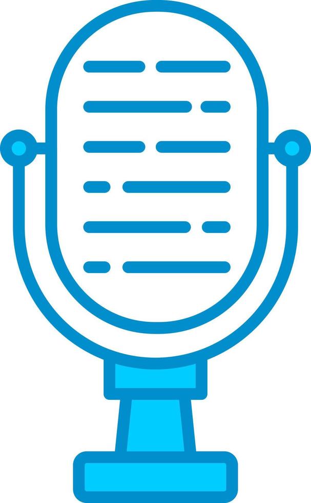 Microphone Creative Icon Design vector