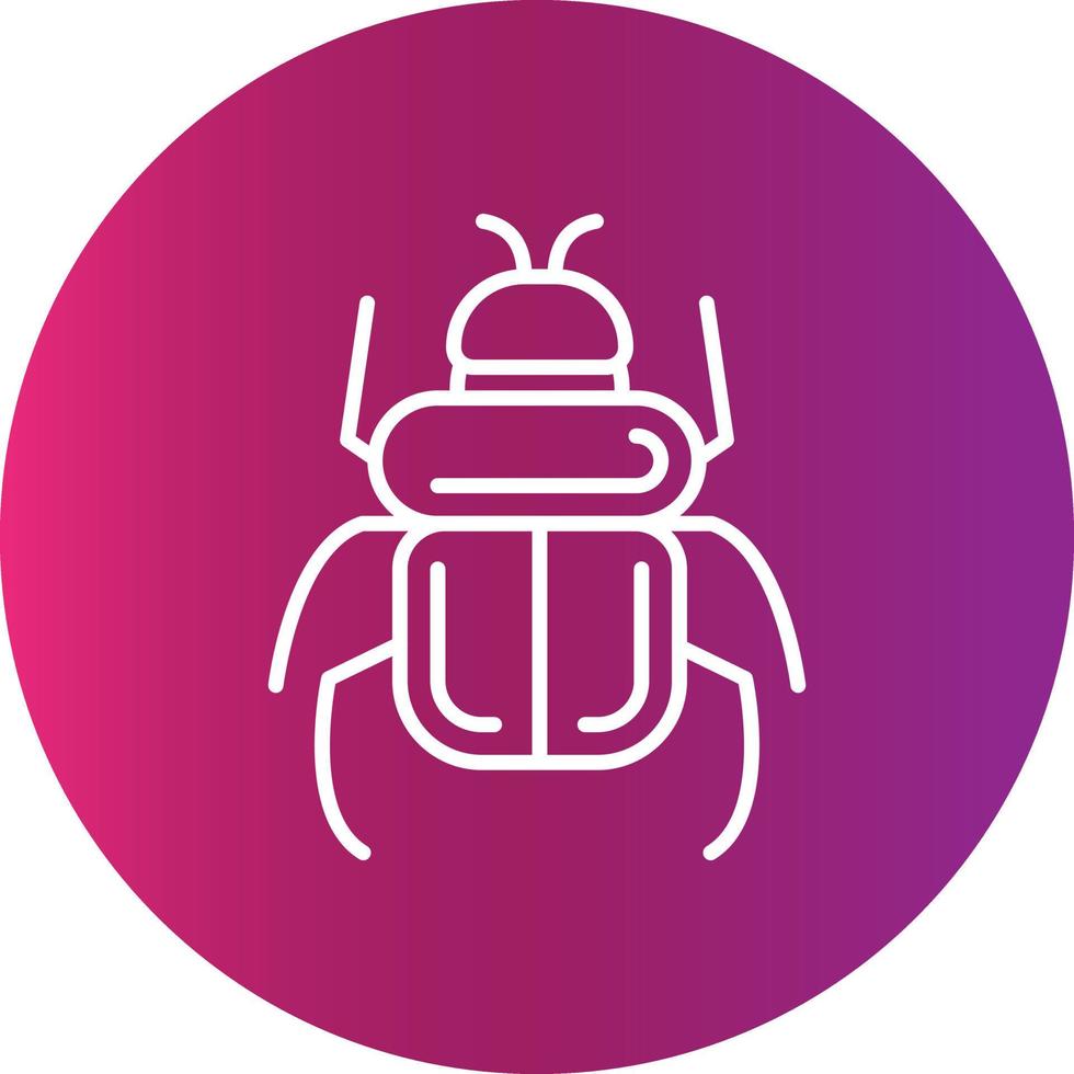 Beetle Creative Icon Design vector