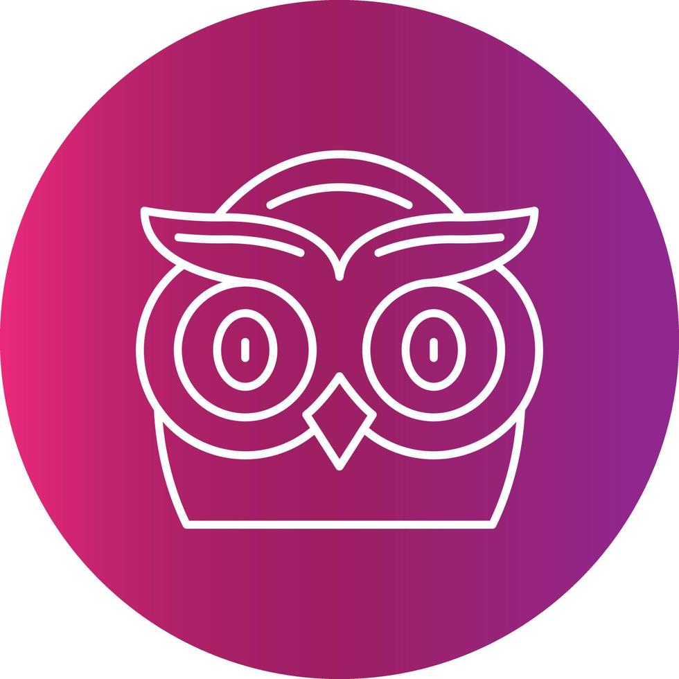 Owl Creative Icon Design vector