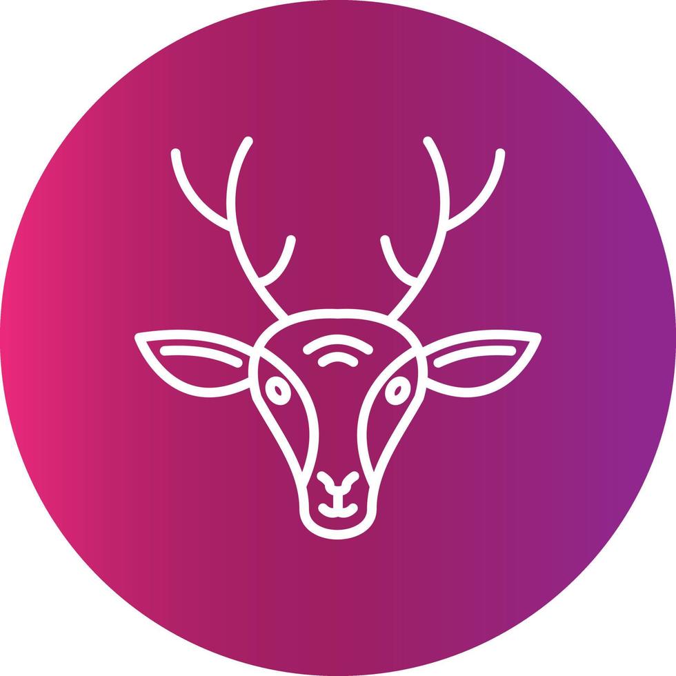 Deer Creative Icon Design vector