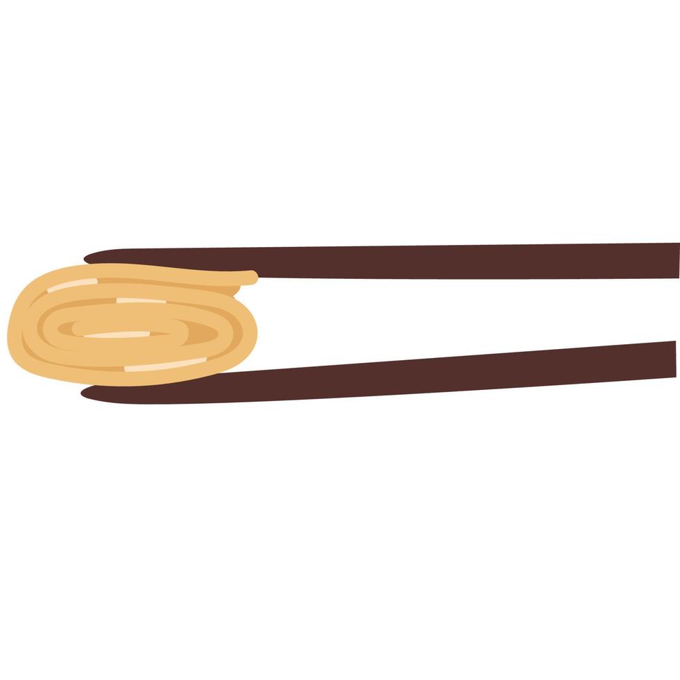 Tamagoyaki - the Japanese rolled omelet.Egg roll vector