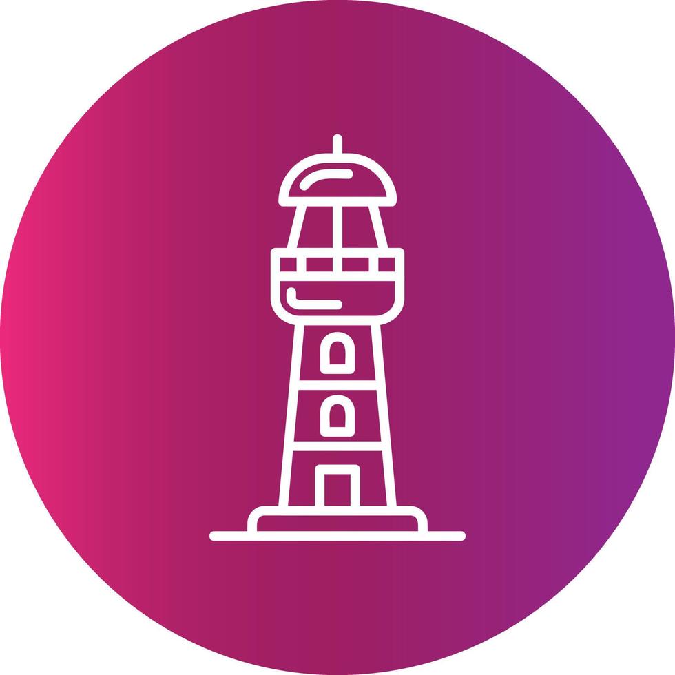 Lighthouse Creative Icon Design vector