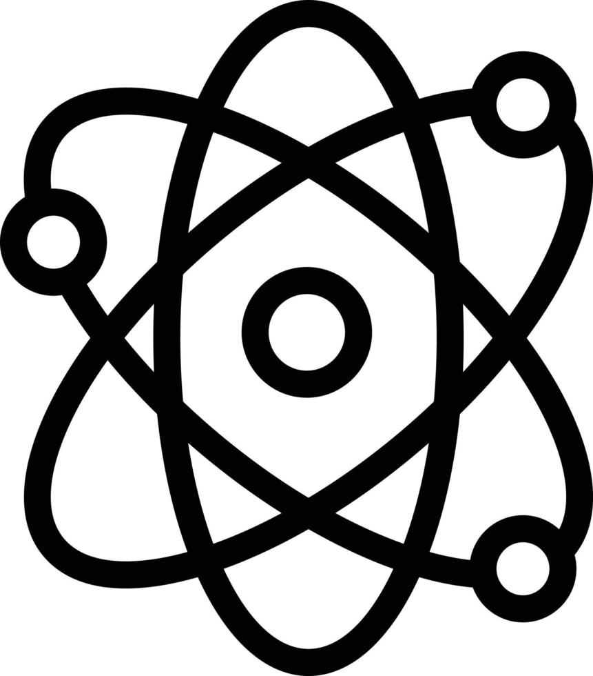 science atom vector illustration on a background.Premium quality symbols.vector icons for concept and graphic design.