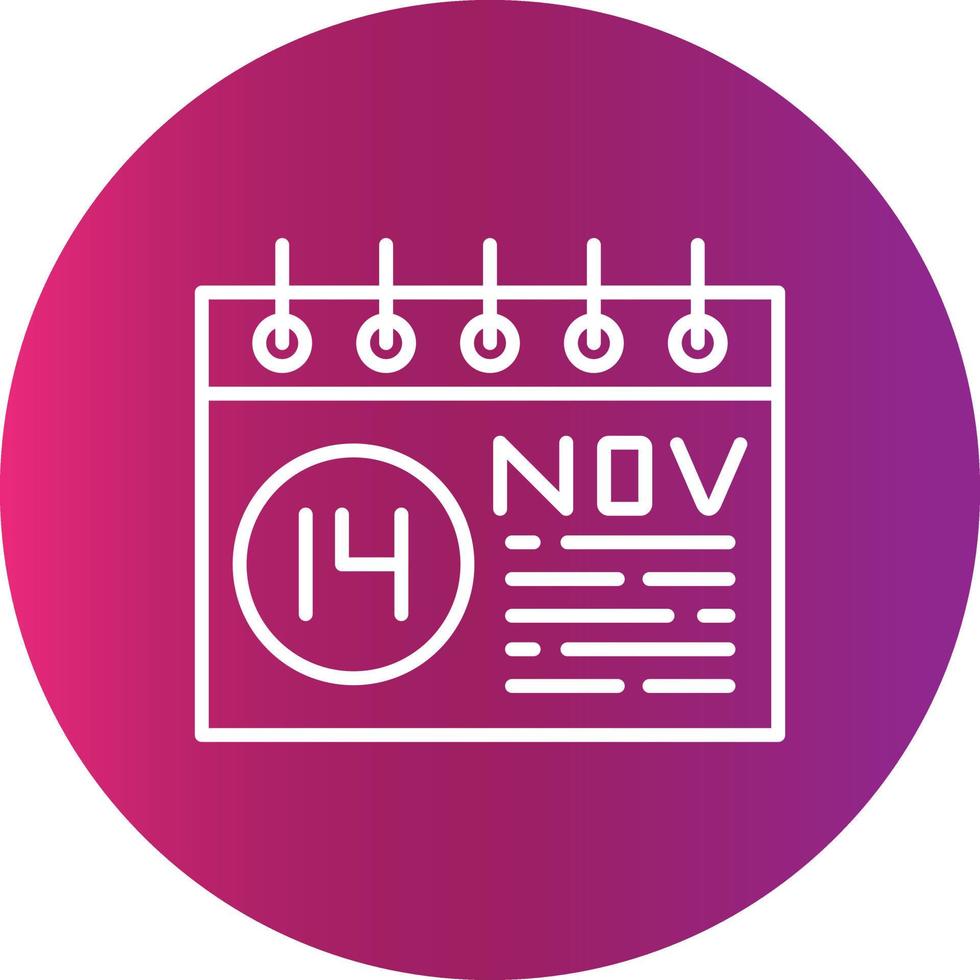 World Diabetes Day Creative Icon Design vector