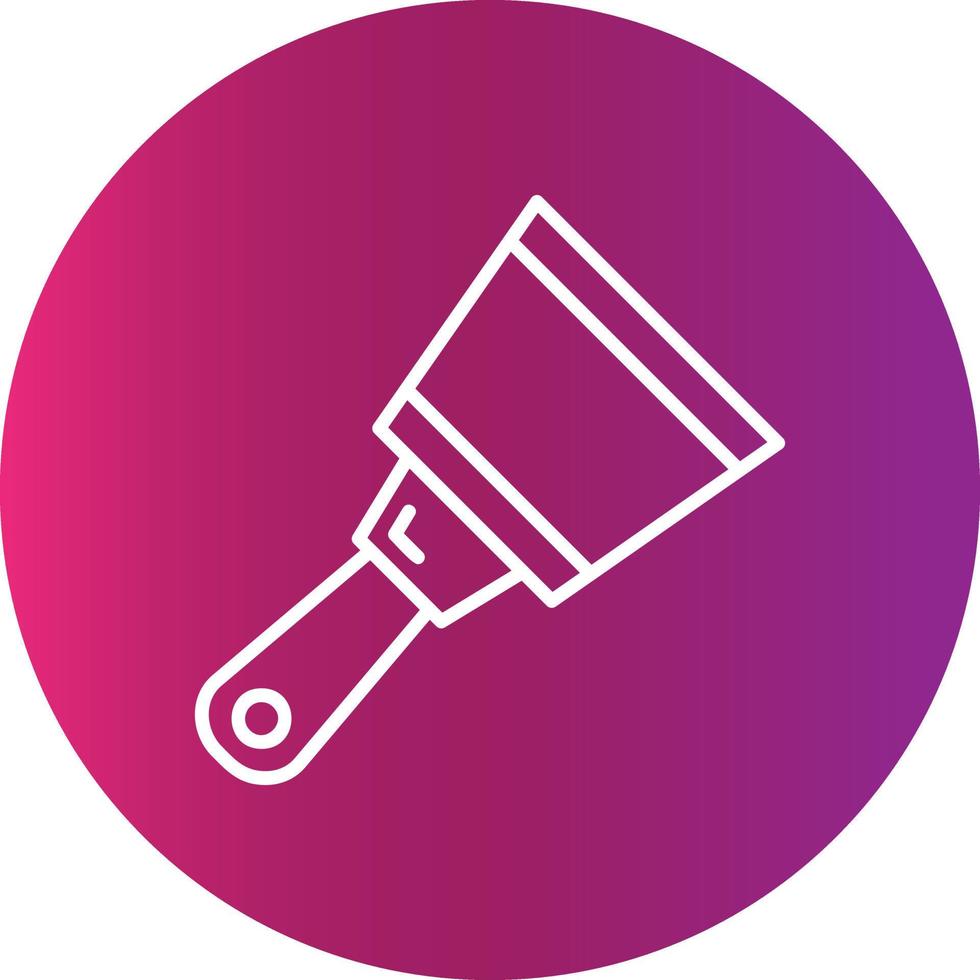 Paint Scraper Creative Icon Design vector