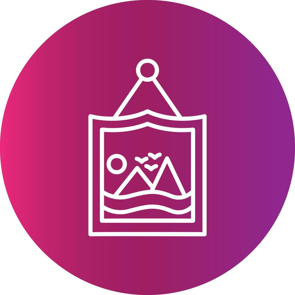 Frame Creative Icon Design vector