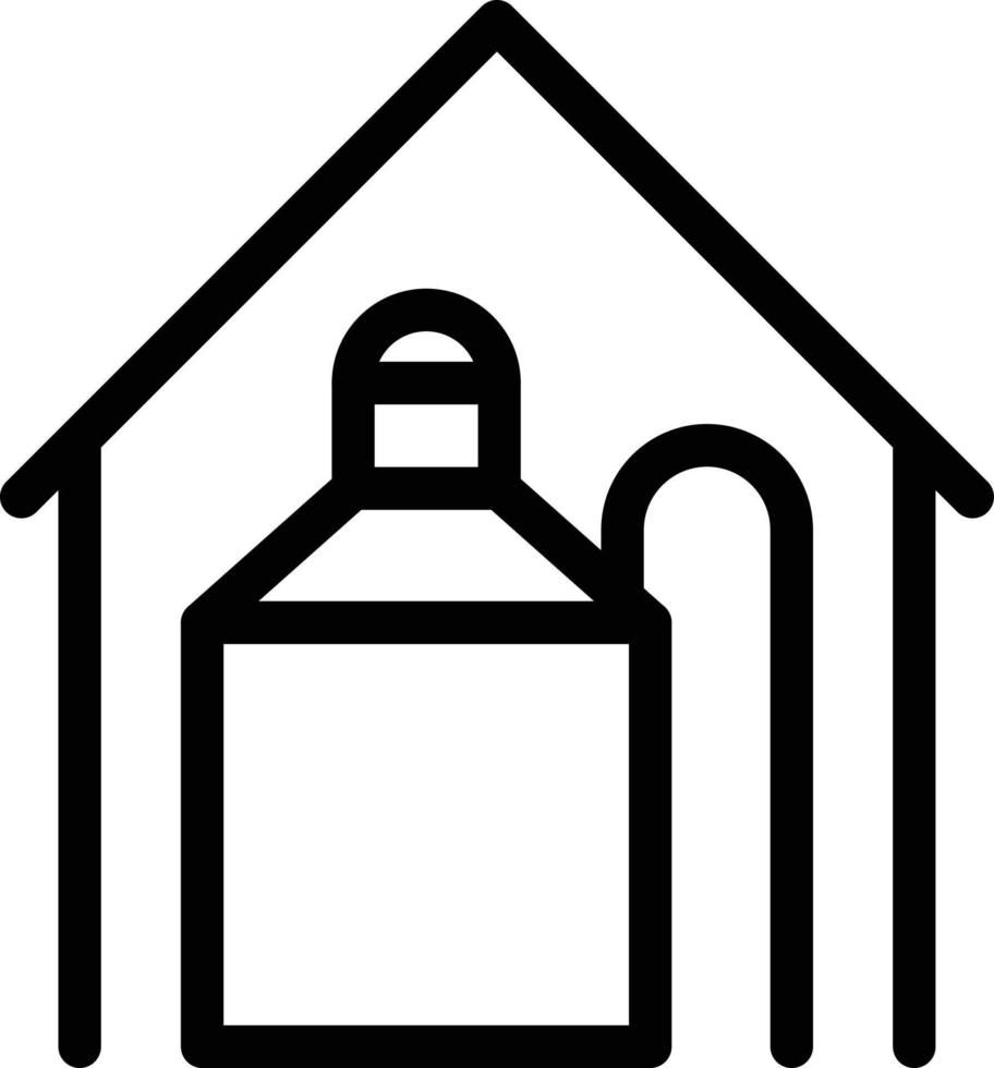 ilustración de vector de planta de bebidas en un fondo. símbolos de calidad premium. iconos vectoriales para concepto y diseño gráfico.