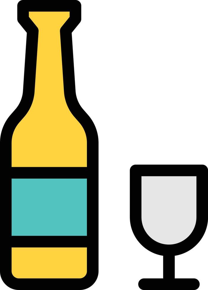 ilustración de vector de vino en un fondo. símbolos de calidad premium. iconos vectoriales para concepto y diseño gráfico.