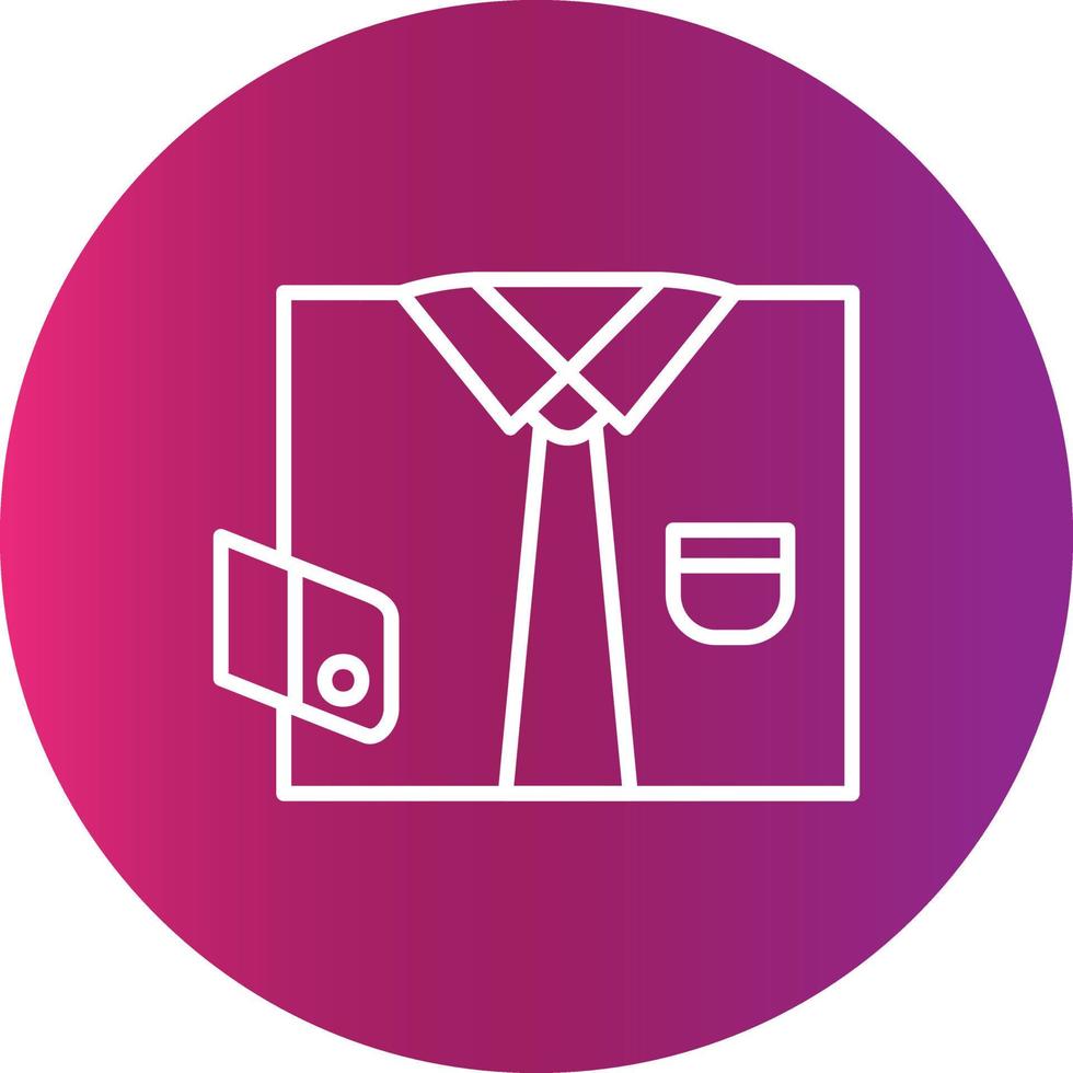 Shirt Creative Icon Design vector