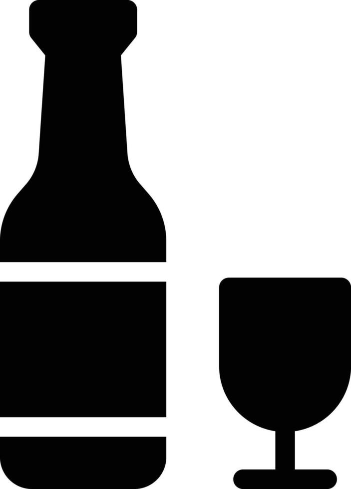 ilustración de vector de vino en un fondo. símbolos de calidad premium. iconos vectoriales para concepto y diseño gráfico.