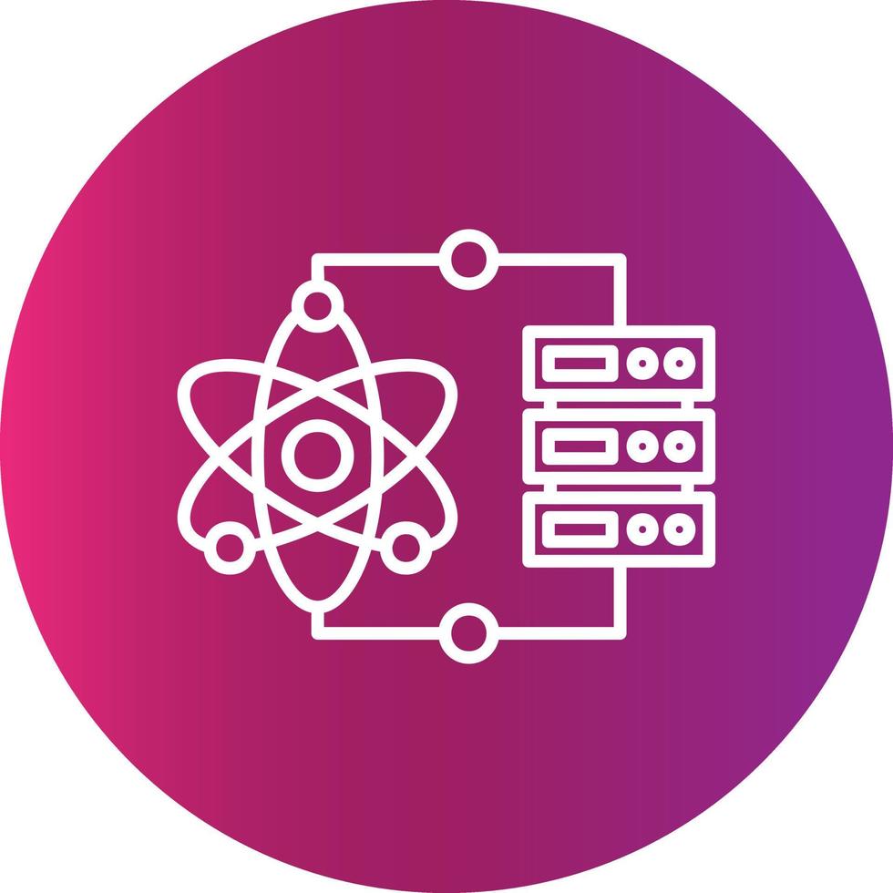 Data Science Creative Icon Design vector