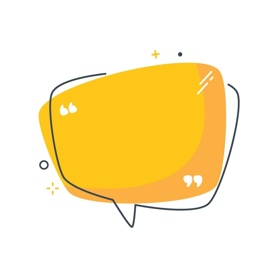 Liquid text box. Quote speech bubble. flowing liquid shape vector