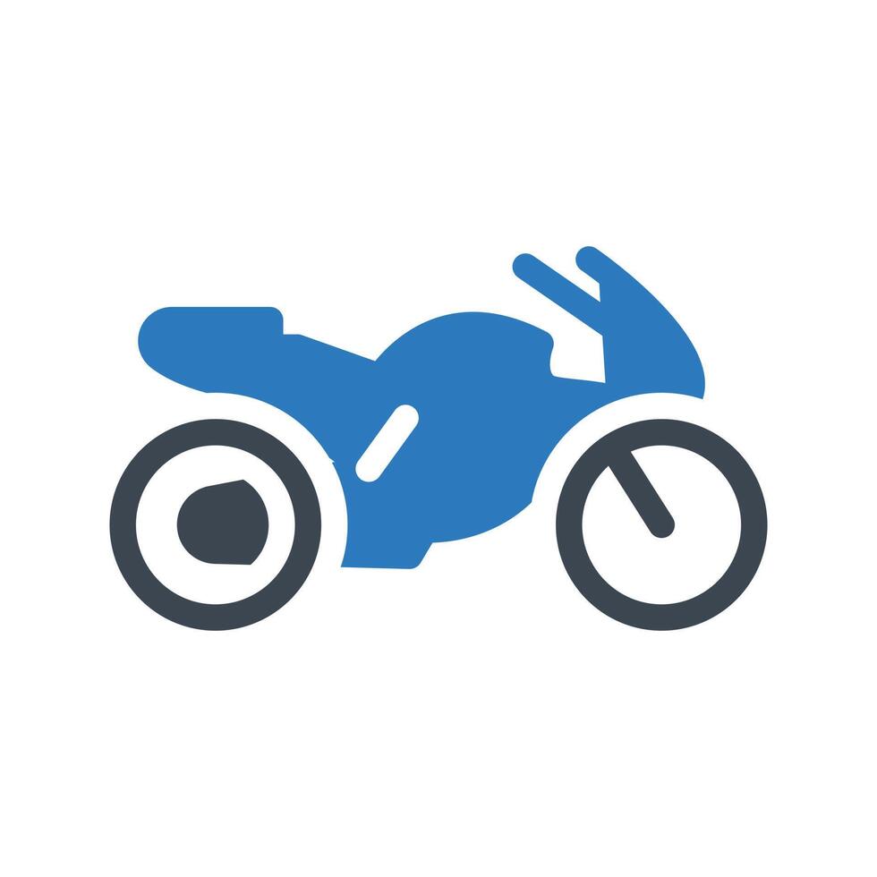 ilustración de vector de bicicleta pesada en un fondo. símbolos de calidad premium. iconos vectoriales para concepto y diseño gráfico.