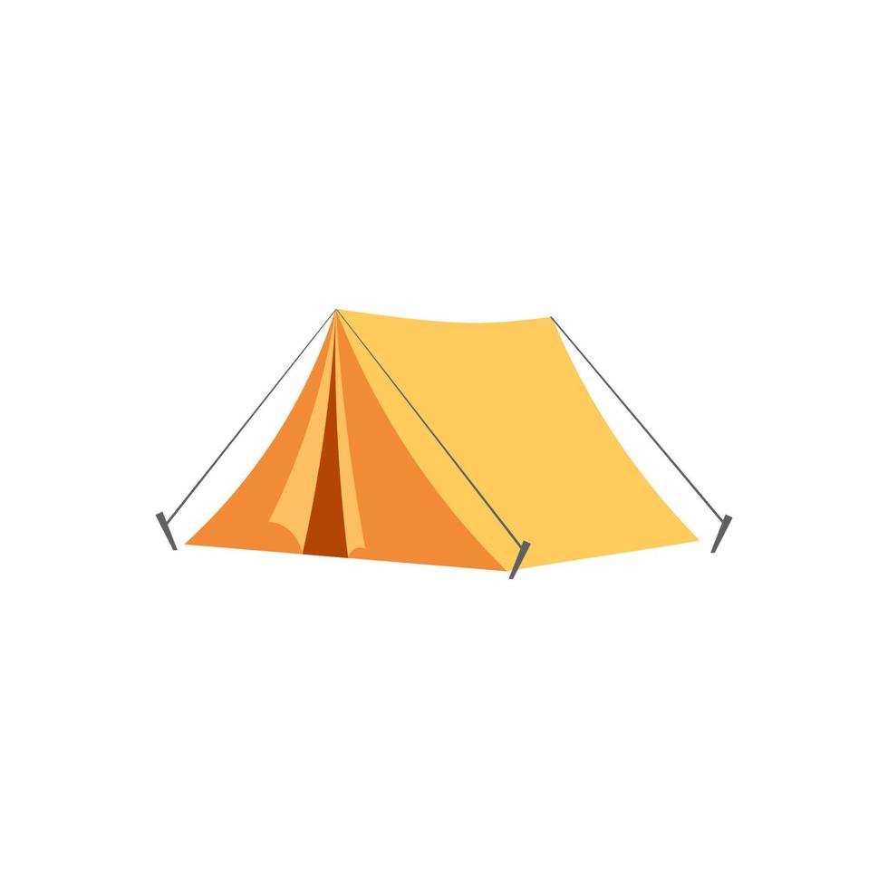 tent vector isolated on white background