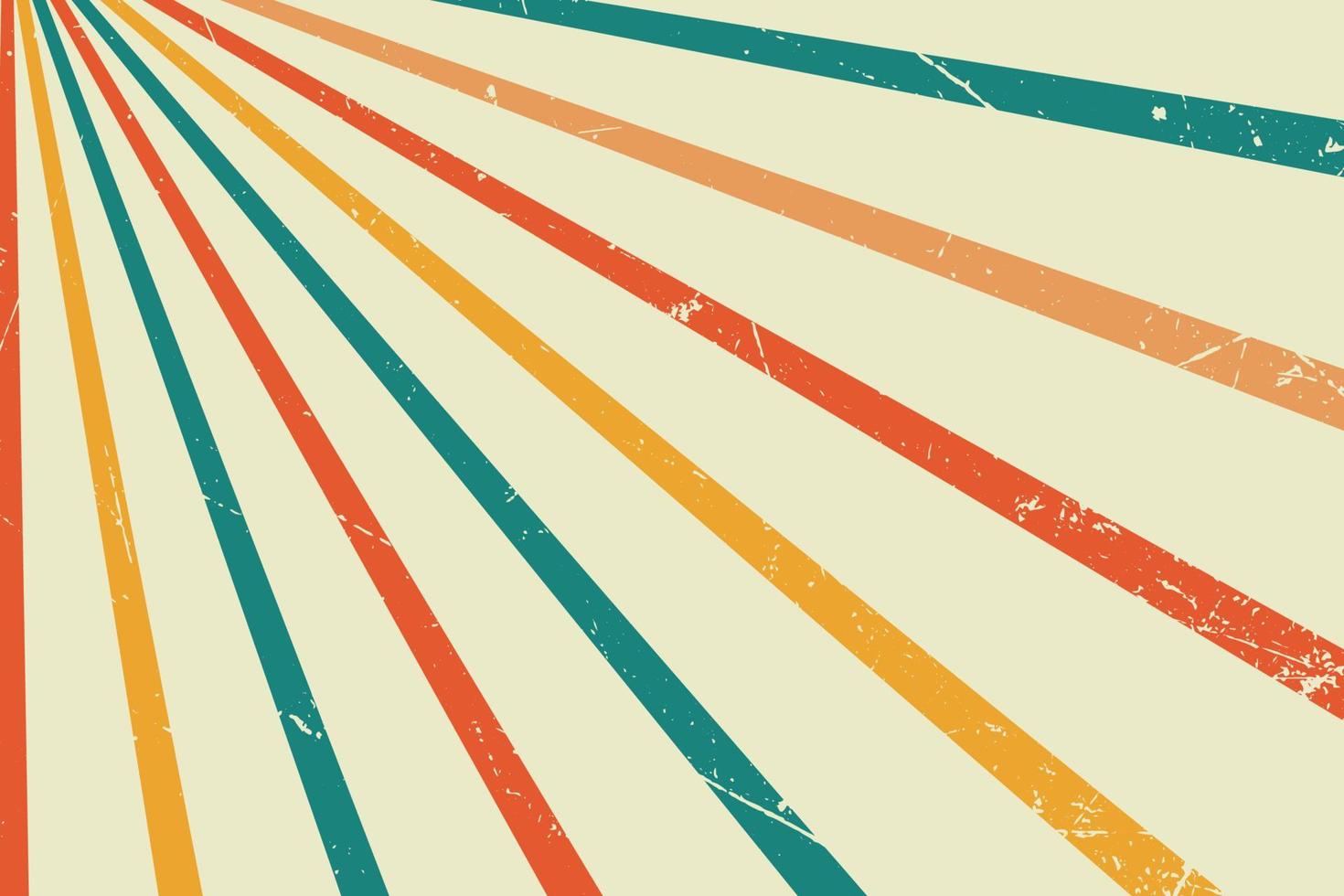 Retro horizontal background. Fantasy Vector illustration.