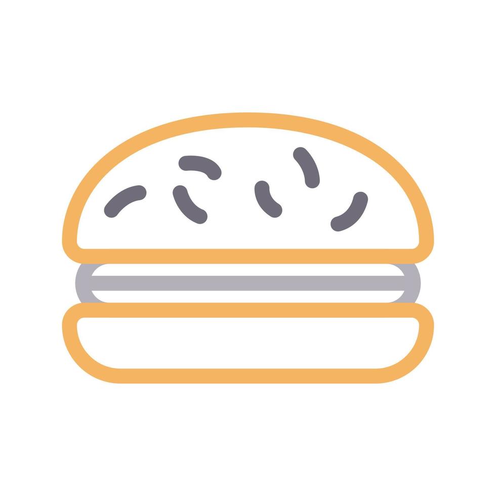 burger vector illustration on a background.Premium quality symbols.vector icons for concept and graphic design.