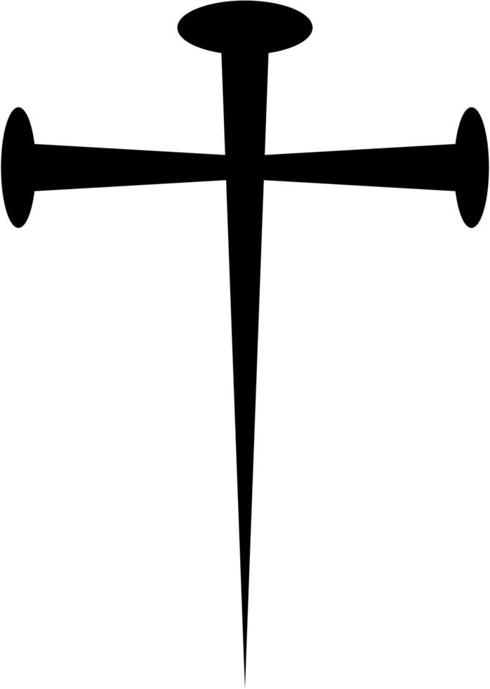 cruz de jesucristo vector