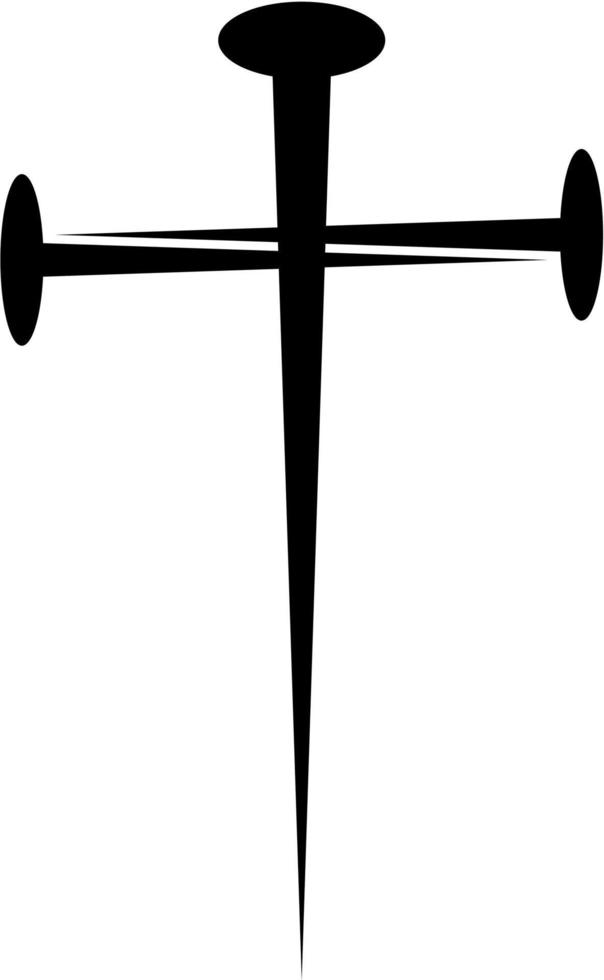 cruz de jesucristo vector