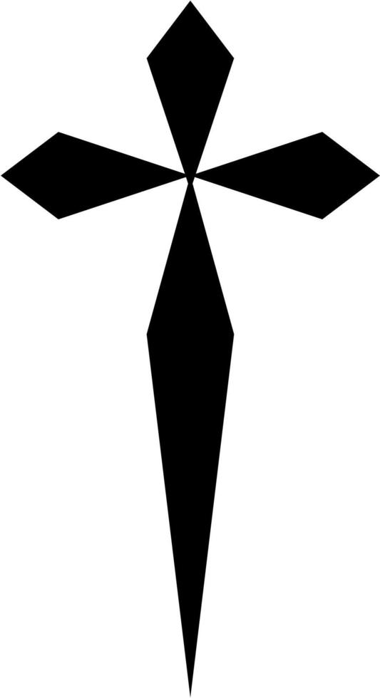 cruz de jesucristo vector