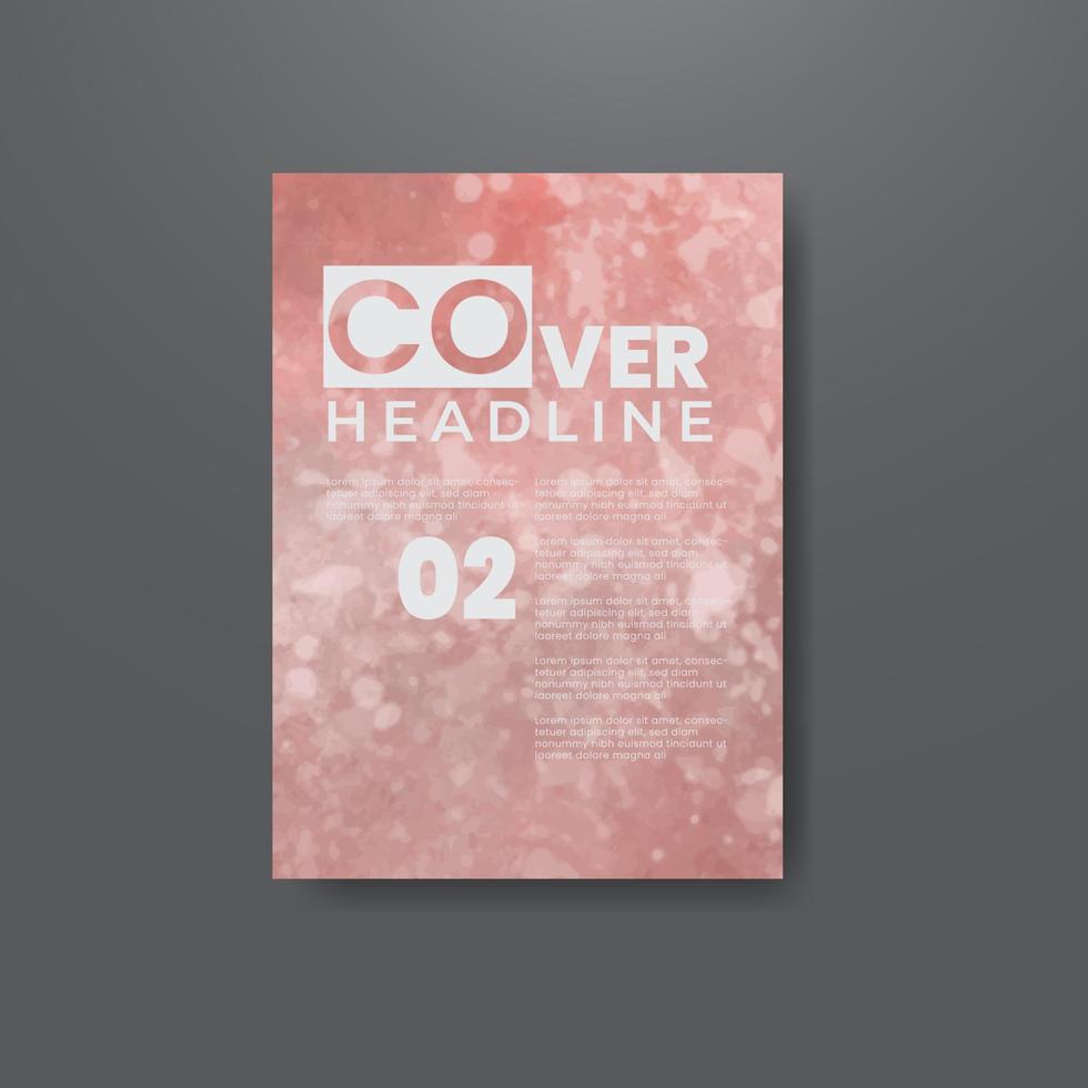 Cards with abstract watercolor background. Design for your cover, date, postcard, banner, logo. vector