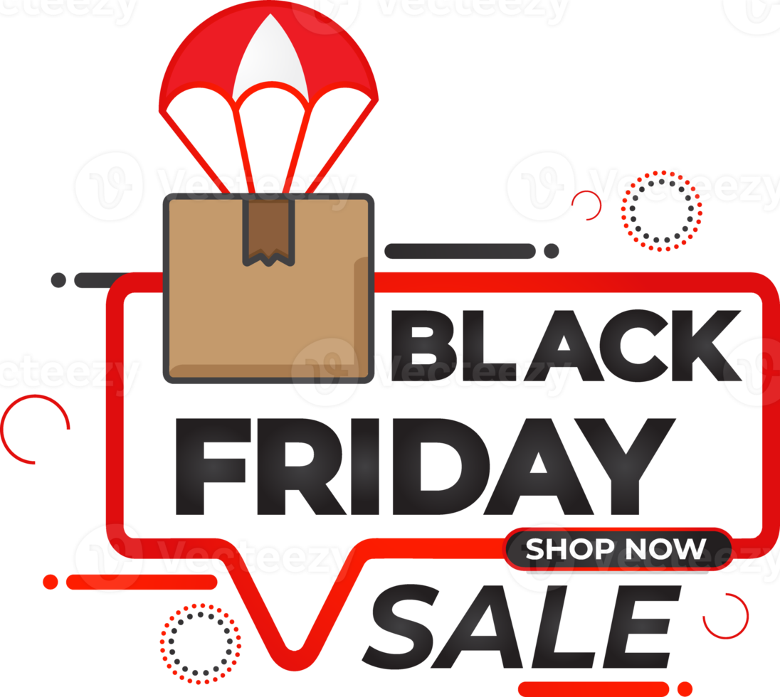 black friday sale banner design png