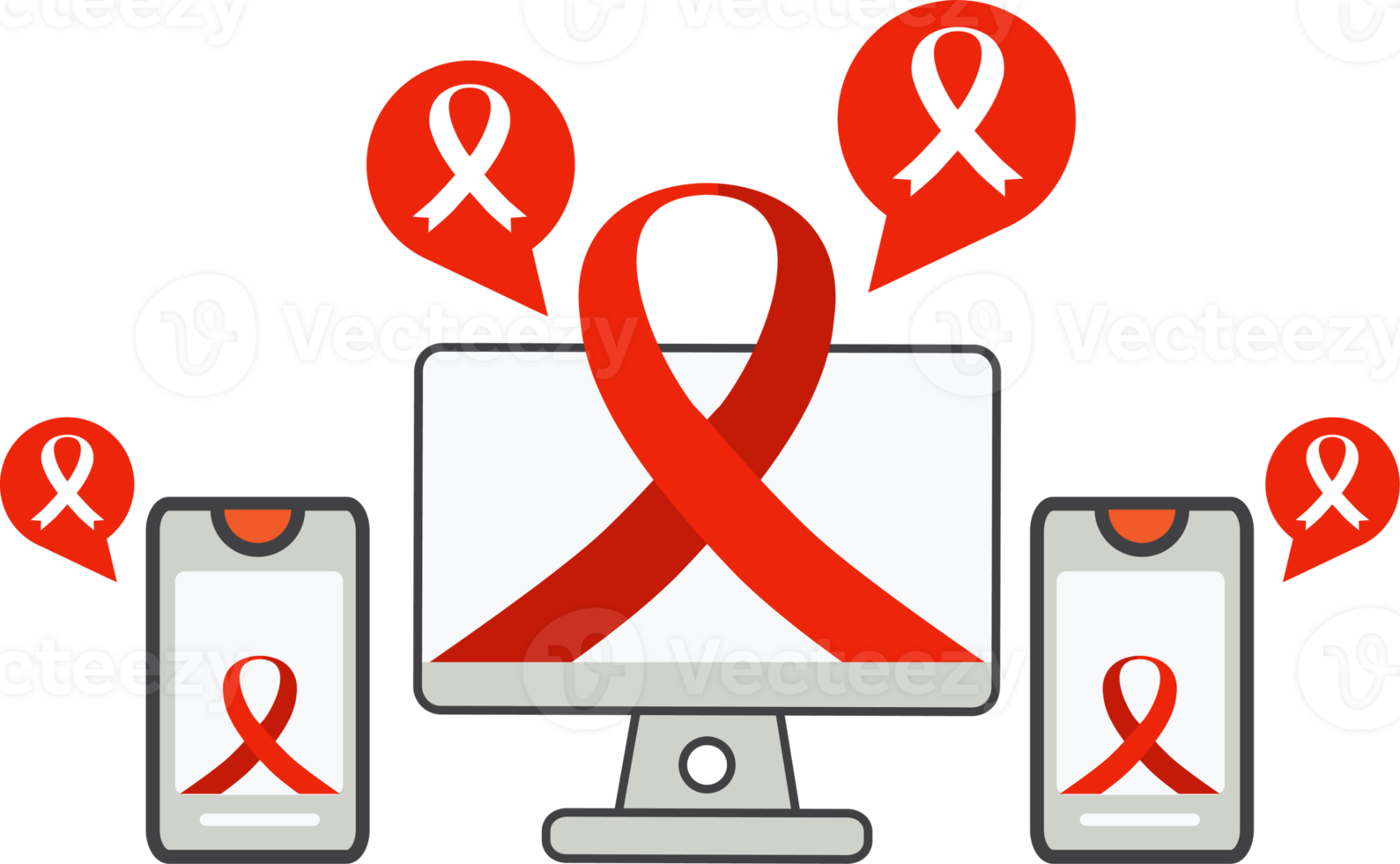 aids red ribbon png