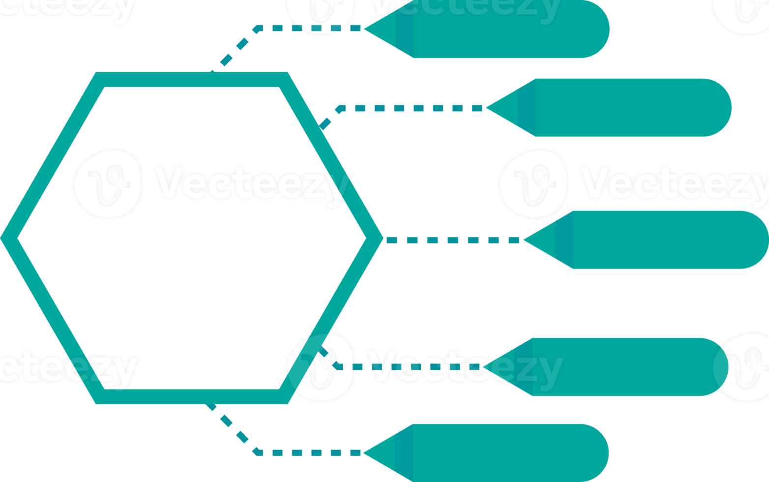 elemento infográfico de negocios png