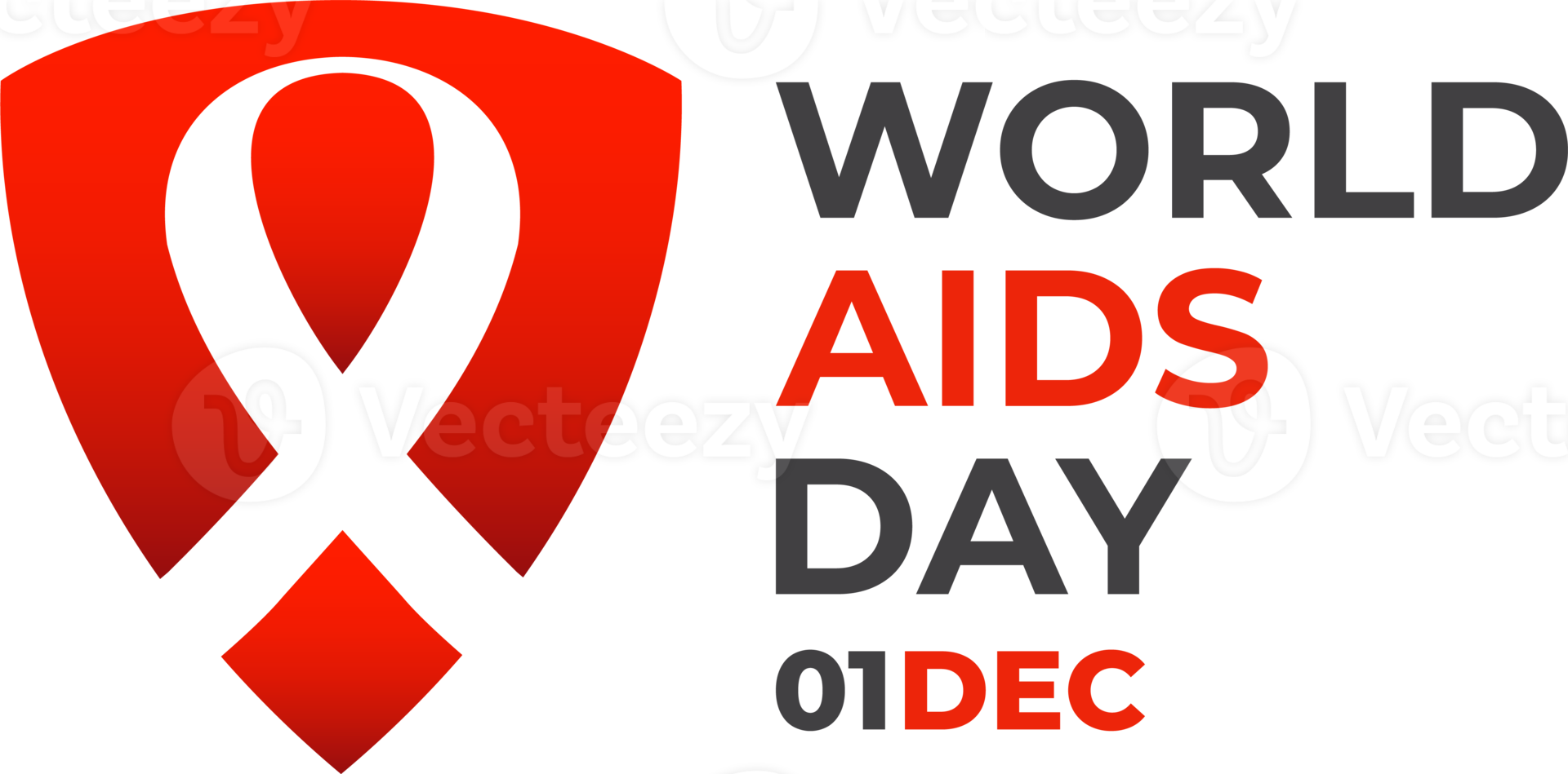 world aids day badge png