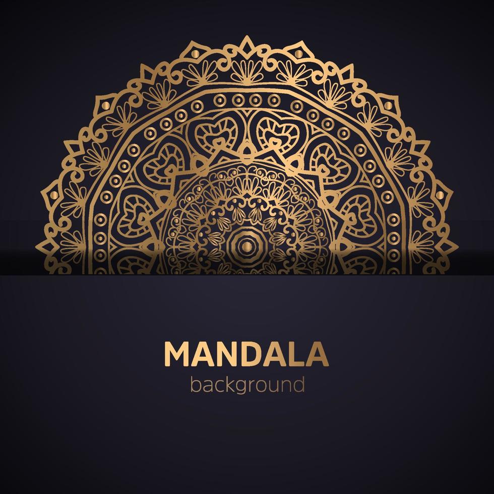 Mandala design can be used for meditation and prayer, as well as for decoration. vector