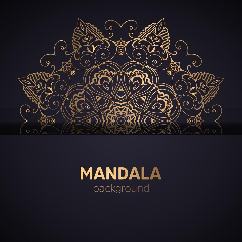 Mandala design can be used for meditation and prayer, as well as for decoration. vector