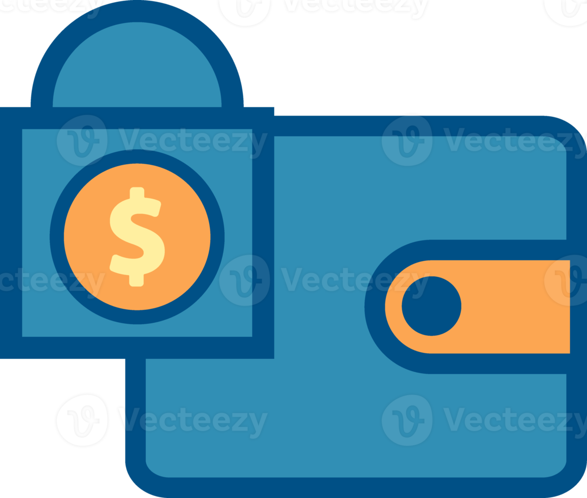 wallet and lock icon png