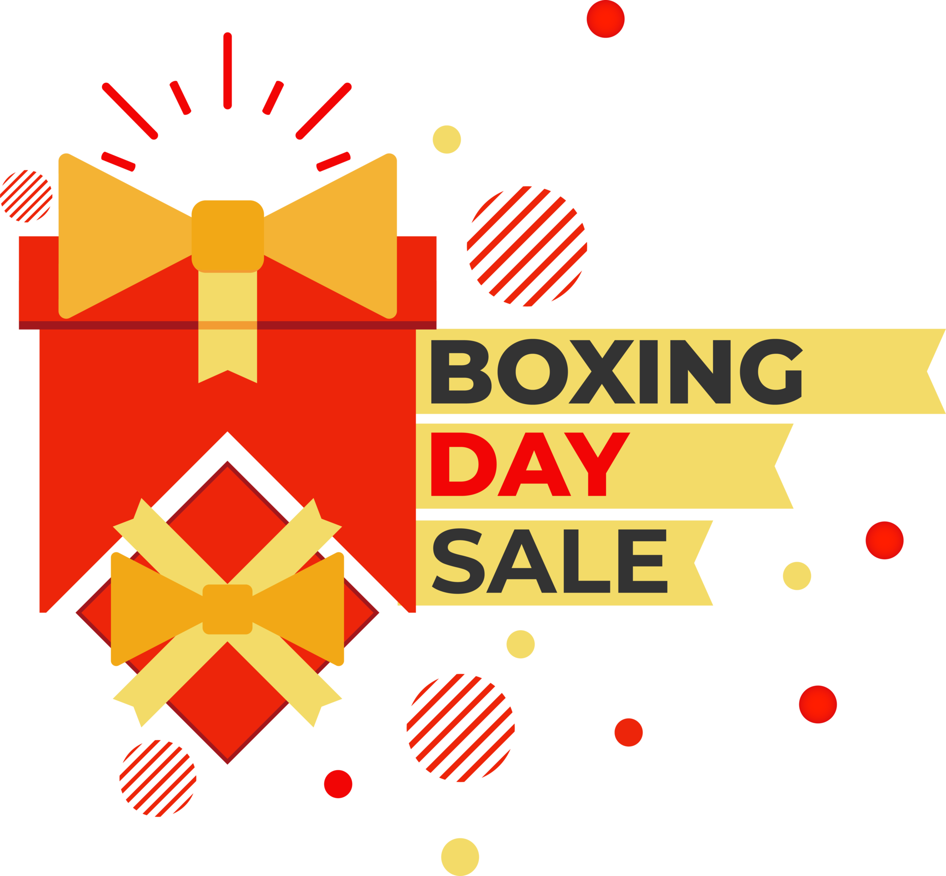 boxing day sale illustration 15437585 PNG