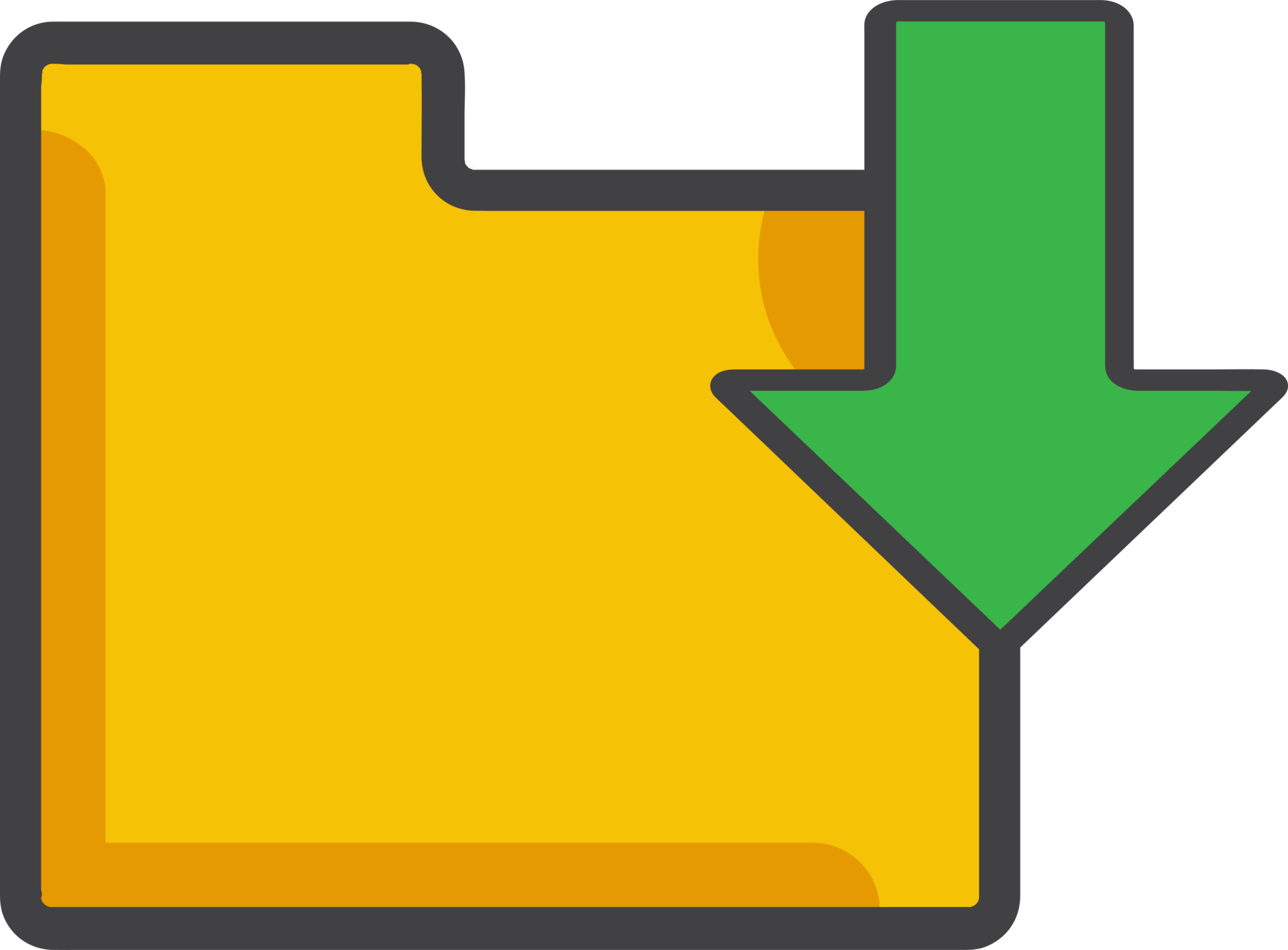 Download Folder Icon 15437611 PNG